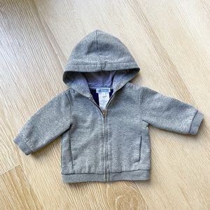 Jacadi Baby Zip Hoody, 6m